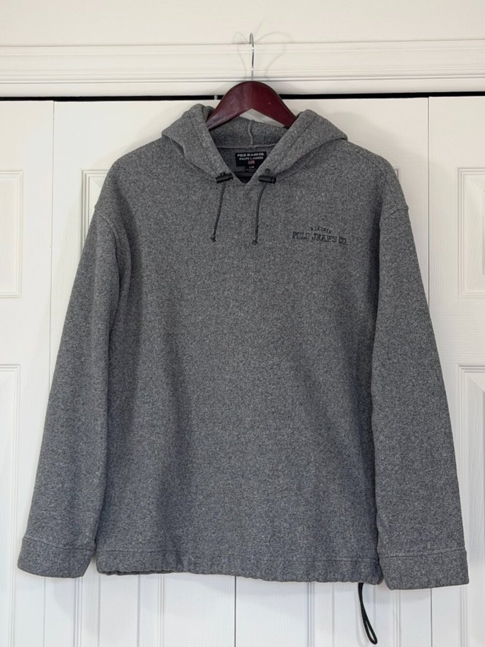 Vintage Polo Jeans Co. Ralph Lauren Lightweight Microfleece Side-Zip Hoodie